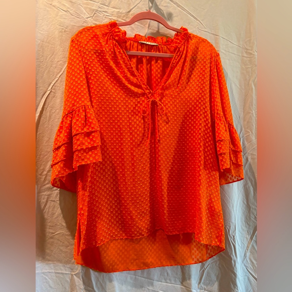 Alice & Olivia Tie Top